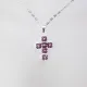 Small Cross - Anahita-Silver Chain - 1